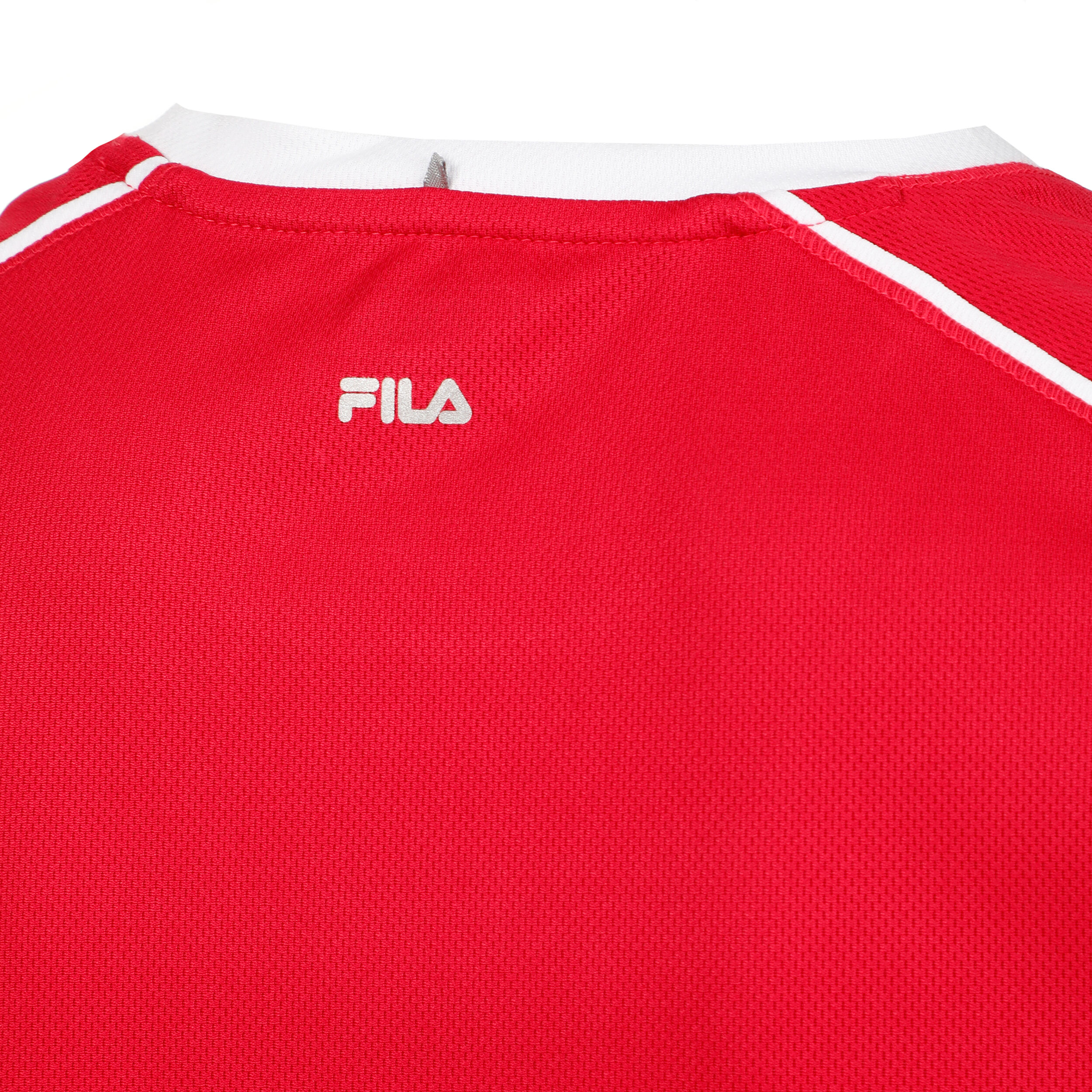 T shirt hot sale fila rouge homme