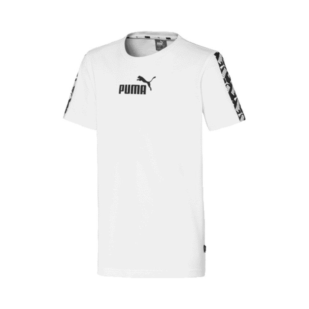 Puma Amplified T-shirt Garçons - Blanc , Noir
