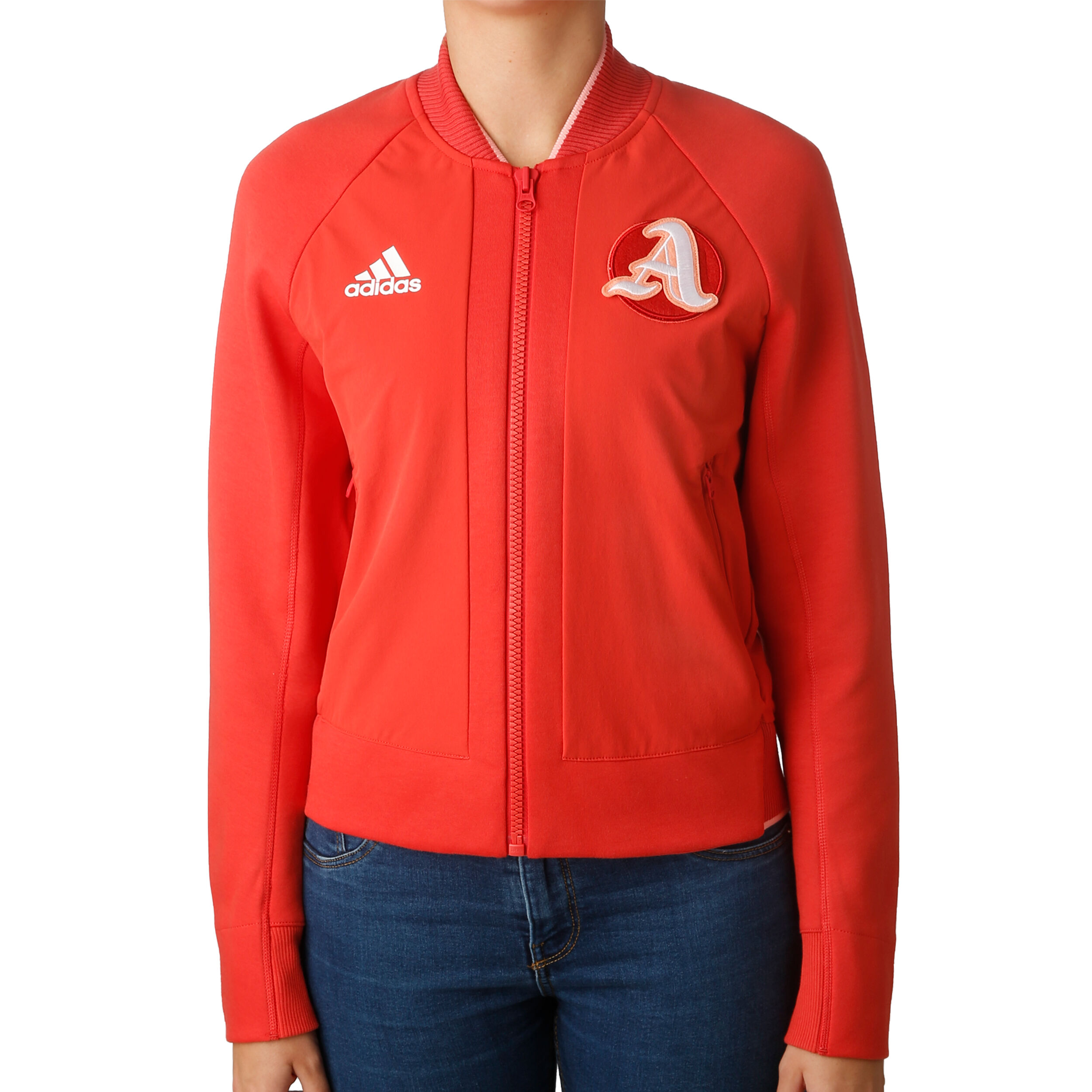 Buy adidas VRCT Veste De Survetement Femmes Rouge Clair Blanc online Tennis Point FR