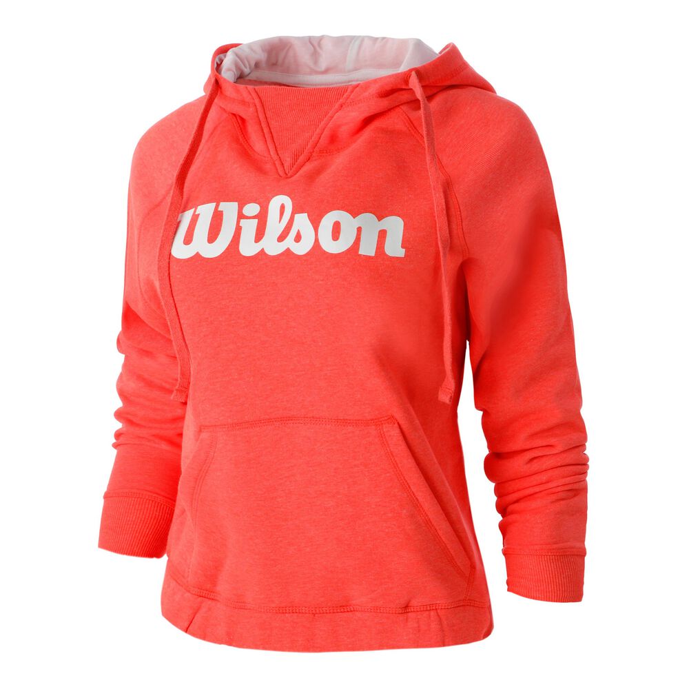 Wilson Script Sweat à Capuche Edition Spéciale Femmes - Corail , Gris