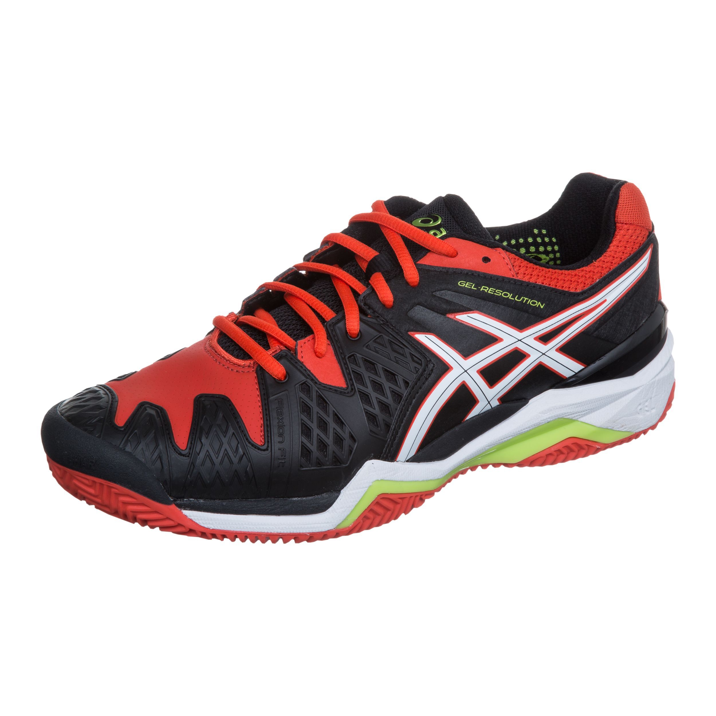 Buy ASICS Gel Resolution 6 Clay Chaussure Terre Battue Hommes Noir Blanc online Tennis Point FR