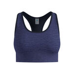 Vêtements Odlo Odlo Seamless Medium Padded Soutien-gorge Sport Femmes-Bleu