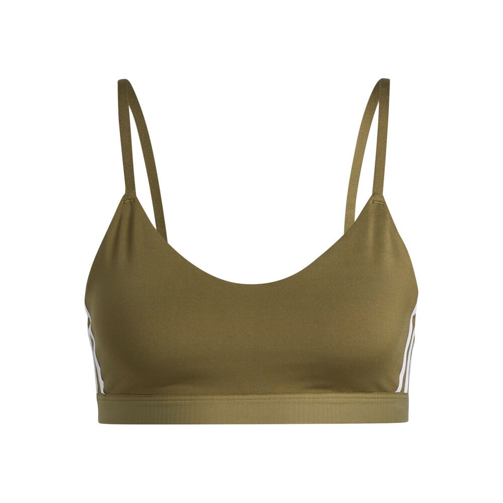 adidas 3-Stripes Soutien-gorge Sport Femmes - Vert Olive
