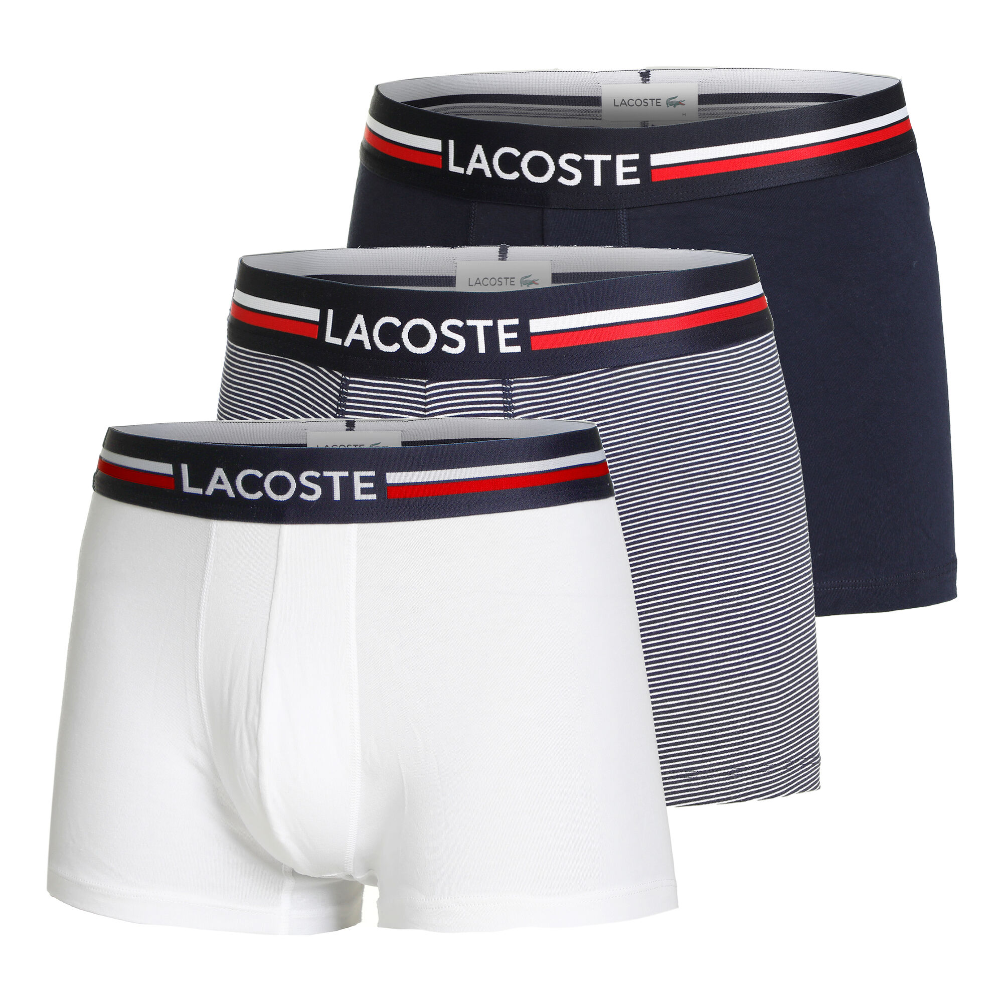 Lacoste Essential Caleçon Hommes Noir , Blanc acheter en ligne