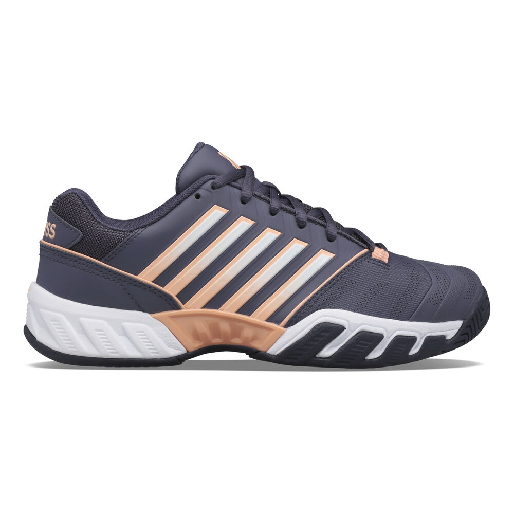K-Swiss Big-Shot Light 4 Chaussures Toutes Surfaces Femmes - Bleu Foncé , Abricot