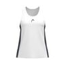 D&eacute;bardeur Tank Top Filles-Bleu Fonc&eacute;,Blanc