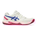 Chaussures de tennis ASICS ASICS Gel-Dedicate 8 Chaussure Terre Battue Femmes-Crème,Bleu Foncé
