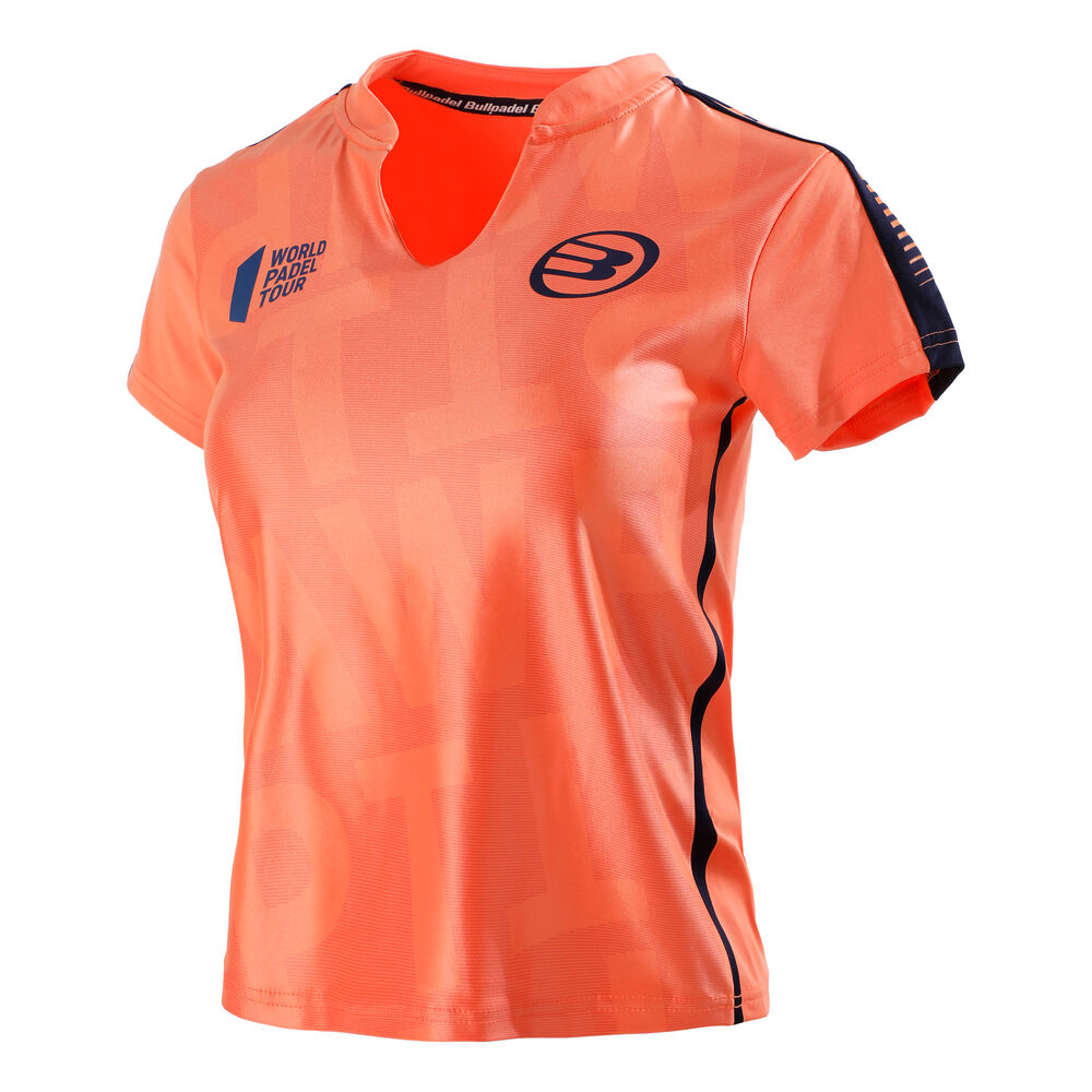 Bullpadel T-shirt Femmes - Orange , Bleu Foncé
