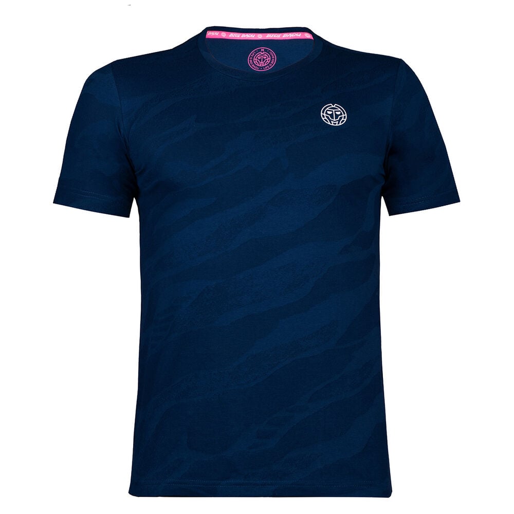 BIDI BADU Ikem Tech T-shirt Hommes - Bleu Foncé