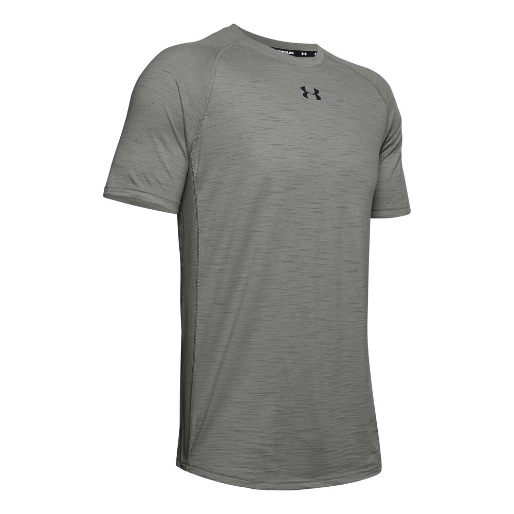 Under Armour Charged Cotton T-shirt Hommes - Kaki, Noir