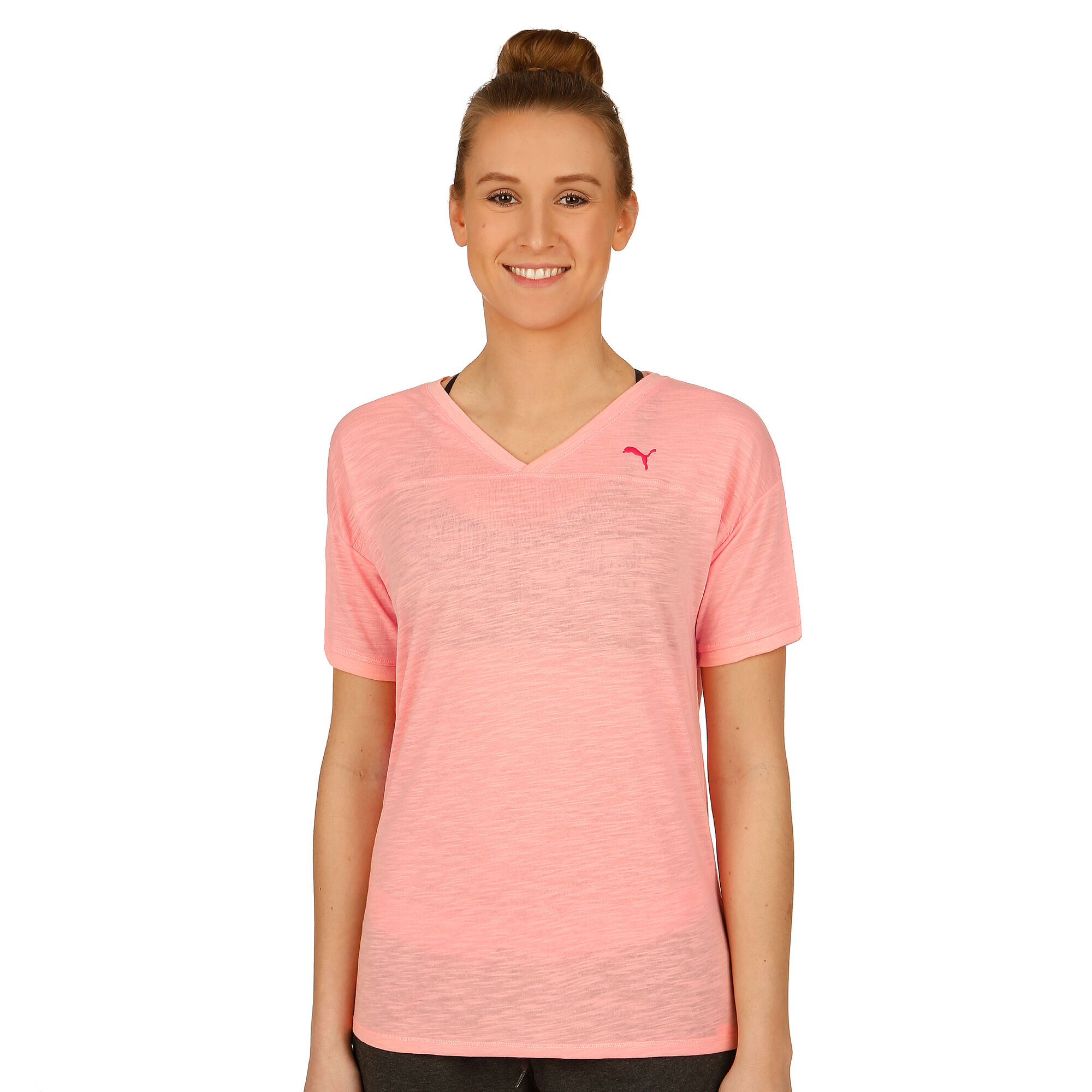 Puma Boyfriend Tshirt Femmes Rosé, Pink acheter en ligne TennisPoint