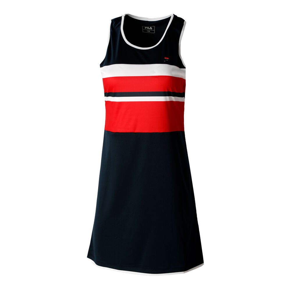 Fila Doro Robe Femmes - Bleu Foncé , Rouge