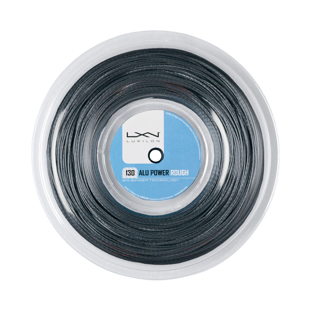 Luxilon ALU Power Rough Bobine Cordage 200m - Argent