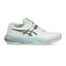 Gel-Resolution X Chaussures Toutes Surfaces Femmes-Blanc,Bleu Gris