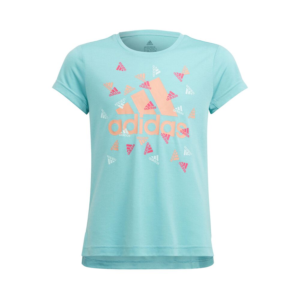 adidas UP2MV T-shirt Filles - Turquoise , Multicouleur