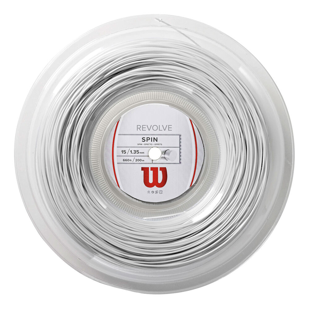 Wilson Revolve Bobine Cordage 200m - Blanc