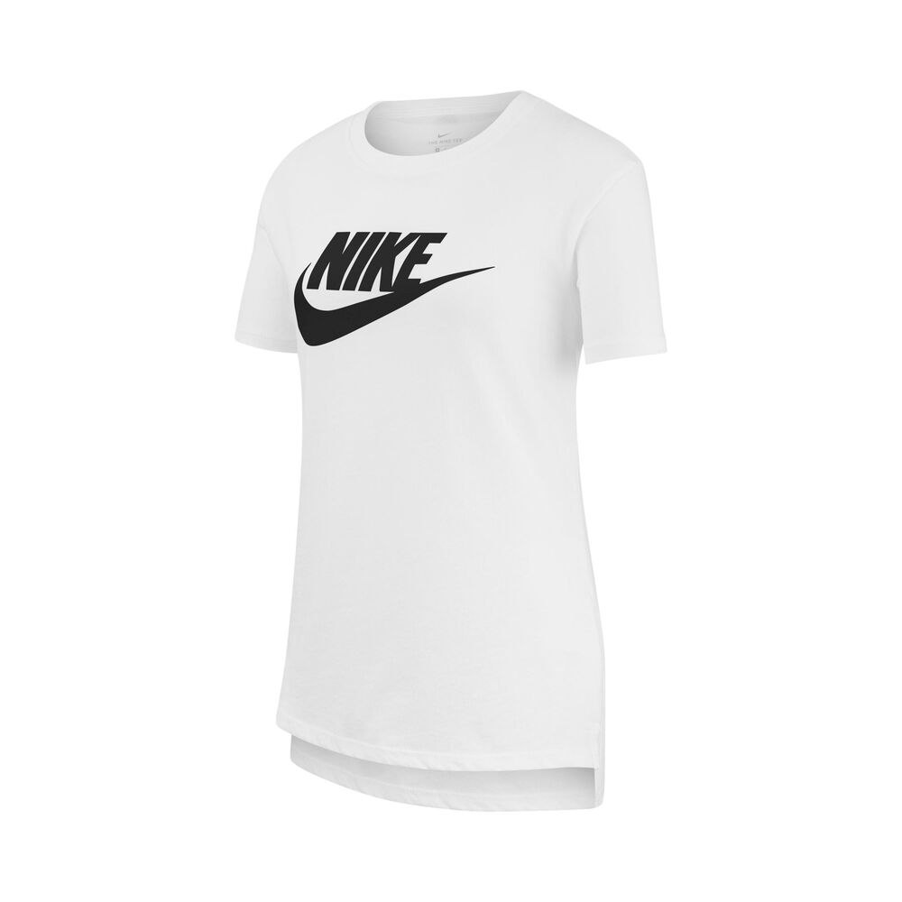 Nike Sportswear T-shirt Filles - Blanc , Noir