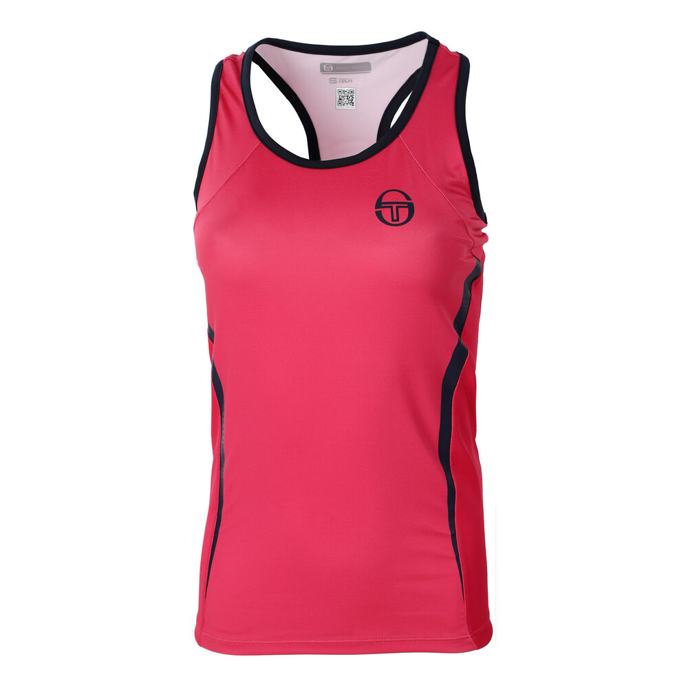 Sergio Tacchini Eva Débardeur Tank Top Femmes - Rouge , Bleu Foncé
