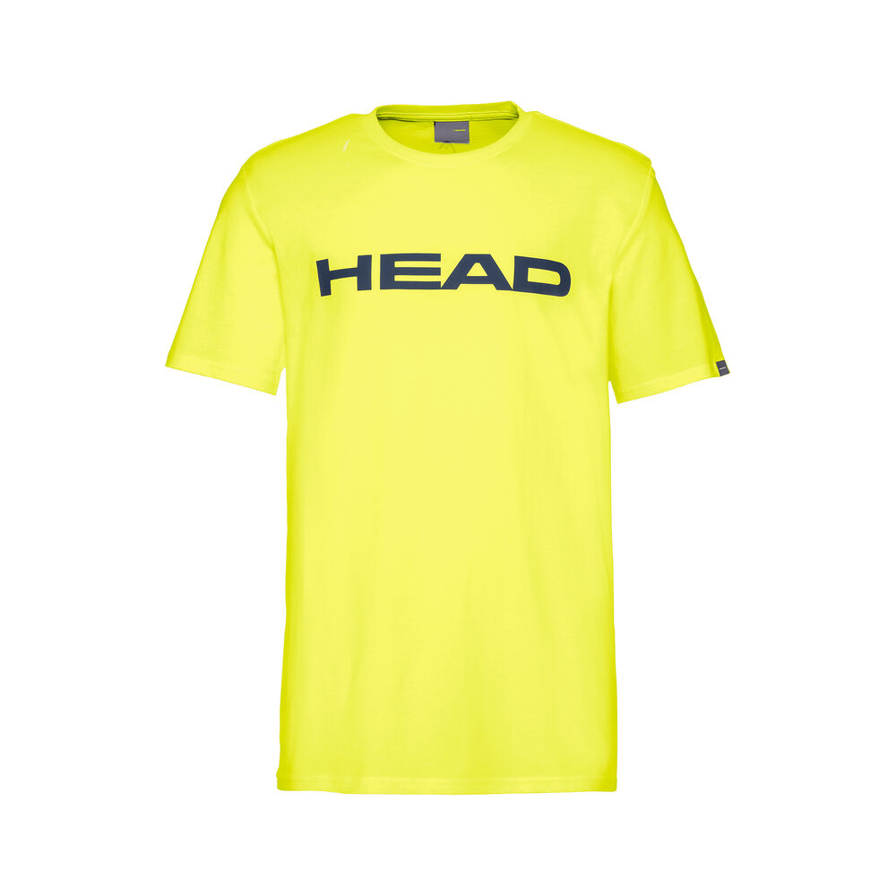 HEAD Club Ivan T-shirt Enfants - Jaune , Bleu Foncé