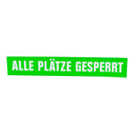 Équipement court de tennis Tegra Tegra Magnetschilder Bedruckt 60 Mm Breit, Alle Plätze Gesperrt Panneaux Magnétiques-Vert