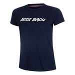 V&ecirc;tements BIDI BADU BIDI BADU Crew Logo T-shirt Femmes-Bleu Fonc&eacute;