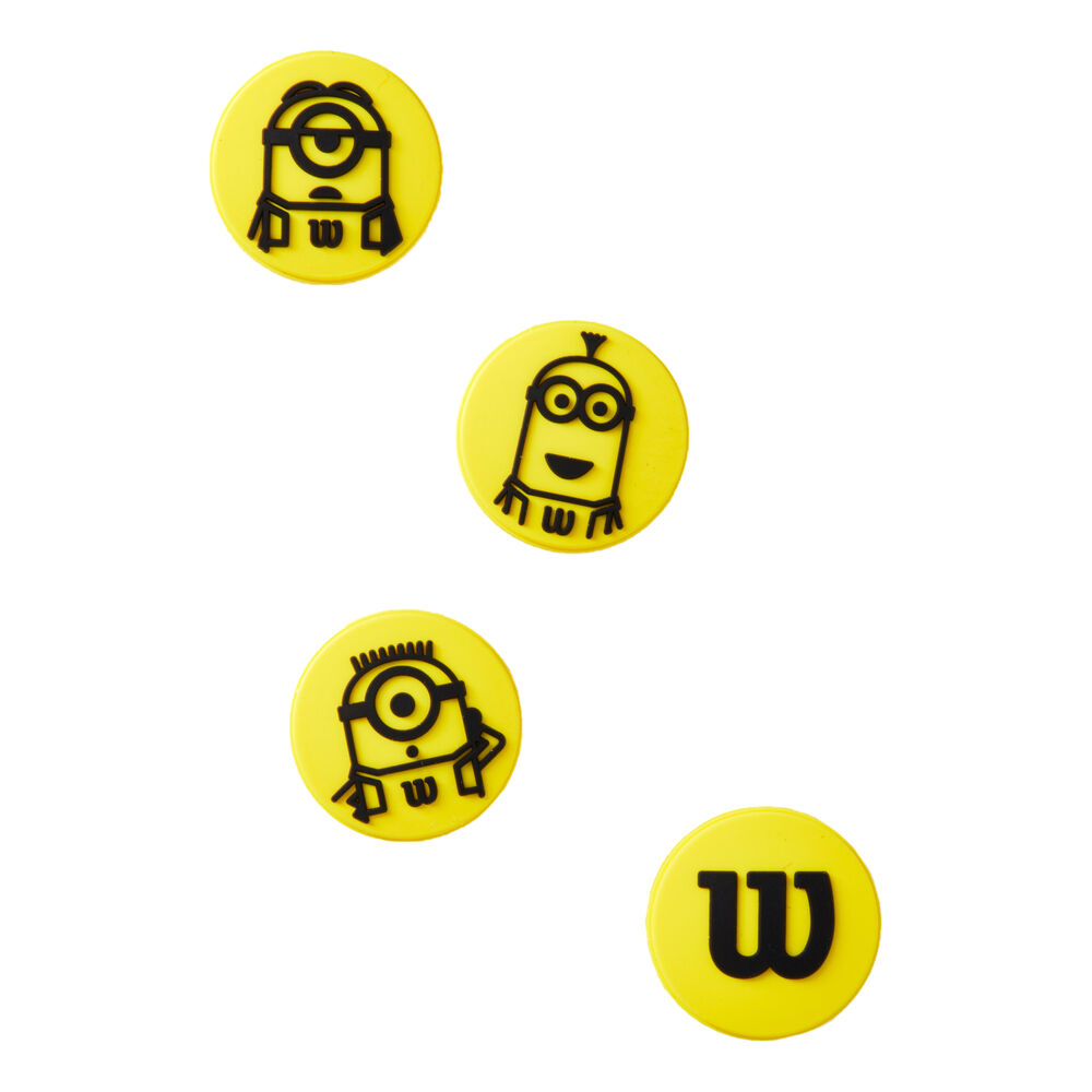 Wilson Minions Vibrations Antivibrateur Box De 50 - Jaune , Noir