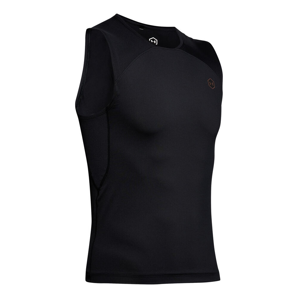 Under Armour Heatgear Rush Compression SL Débardeur Tank Top Hommes - Noir