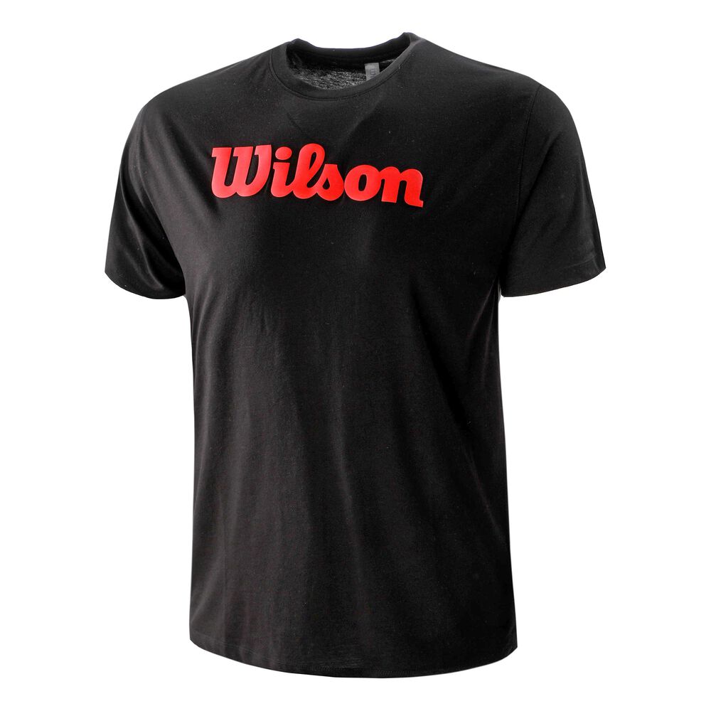 Wilson Tech Script T-shirt Edition Spéciale Hommes - Noir , Rouge