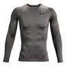 Heatgear Comp Haut Manches Longues Hommes-Anthracite,Noir