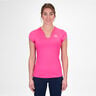 Crew V-Neck T-shirt Femmes-Pink