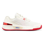 Chaussures de tennis Wilson Wilson Intrigue Pro Chaussures Toutes Surfaces Femmes-Cr&egrave;me,Rouge