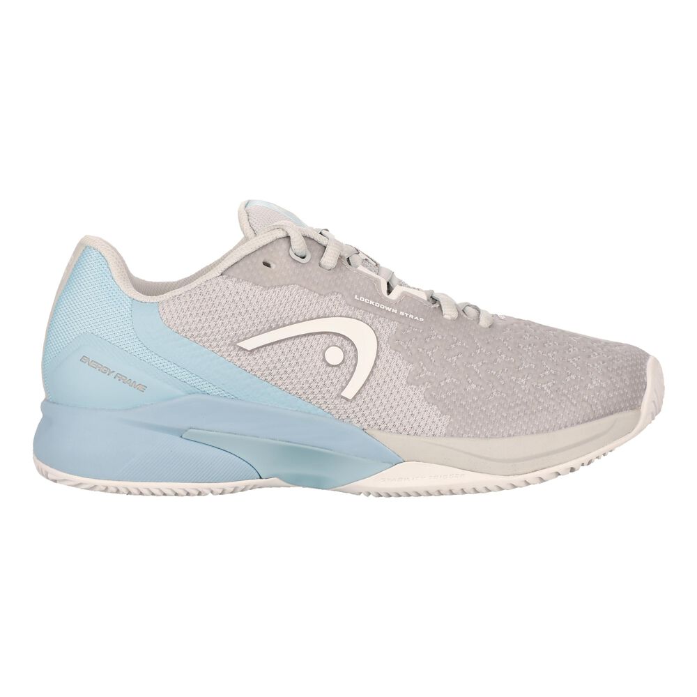 HEAD Revolt Pro 3.5 Clay Chaussure Terre Battue Femmes - Gris Clair , Bleu Clair