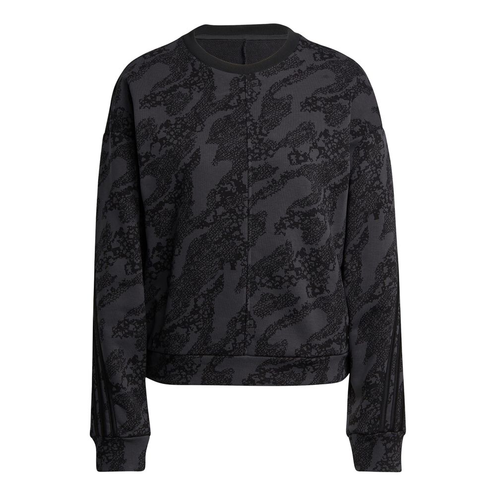 adidas FL Graphic Crew Sweat-shirt Femmes - Gris