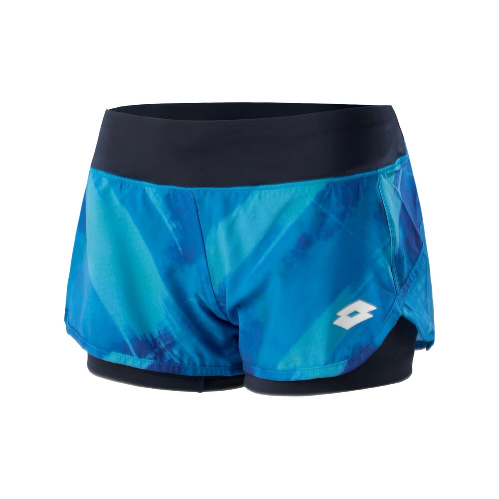 Lotto Top Ten III PRT3 PL Shorts Femmes - Bleu Foncé , Turquoise