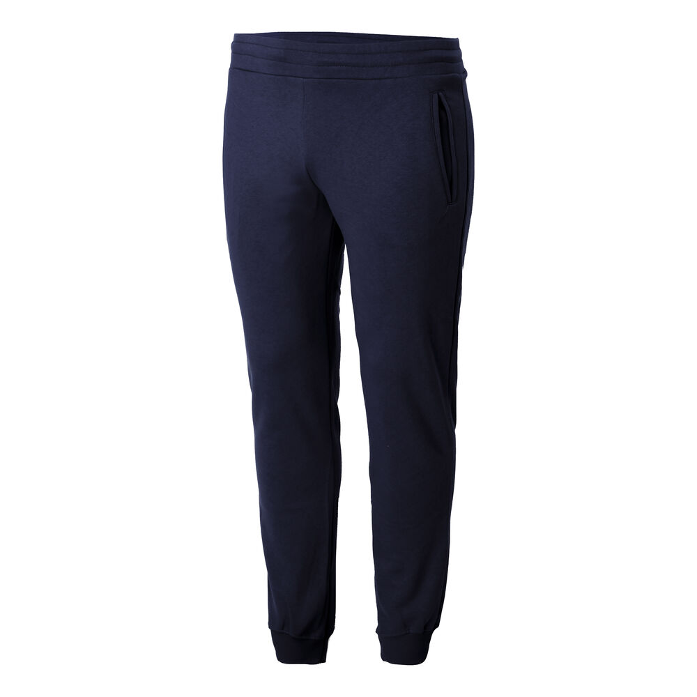 Australian Rib Cuff Pantalon Survêtement Hommes - Bleu Foncé , Blanc