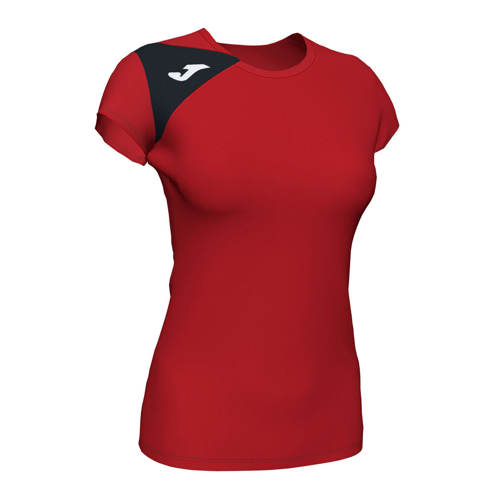 Joma Spike II T-shirt Femmes - Rouge , Noir