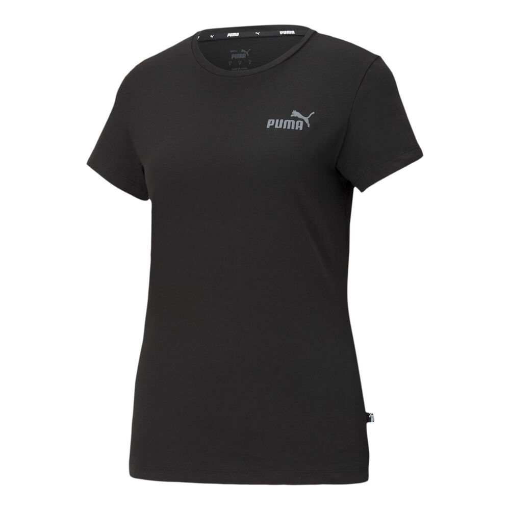 Puma Essential Embroidered T-shirt Femmes - Noir , Gris
