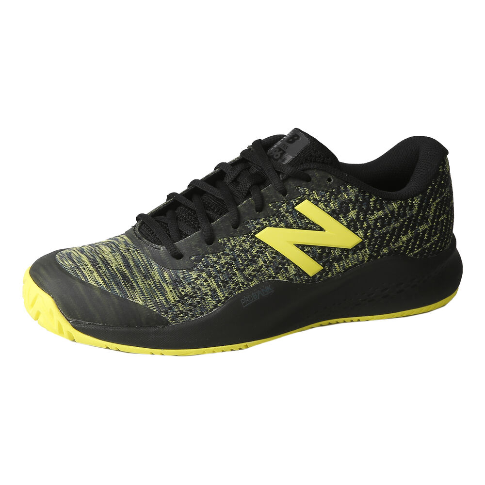 New Balance 996 V3 Chaussures Toutes Surfaces Hommes - Noir , Jaunes Fluo