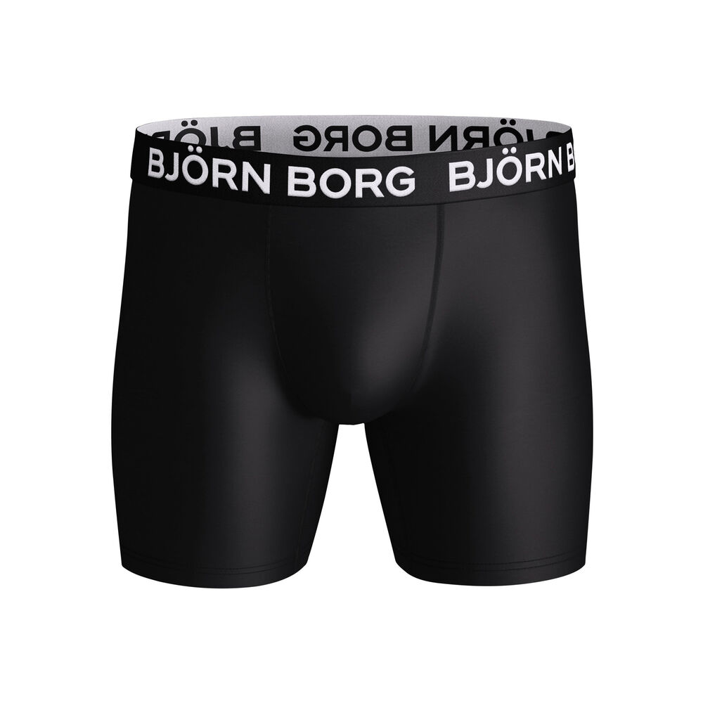 Björn Borg Solids Per Caleçon Hommes - Noir , Blanc