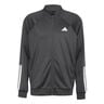 3 Stripes Knit Veste De Survêtement Hommes-Noir,Blanc