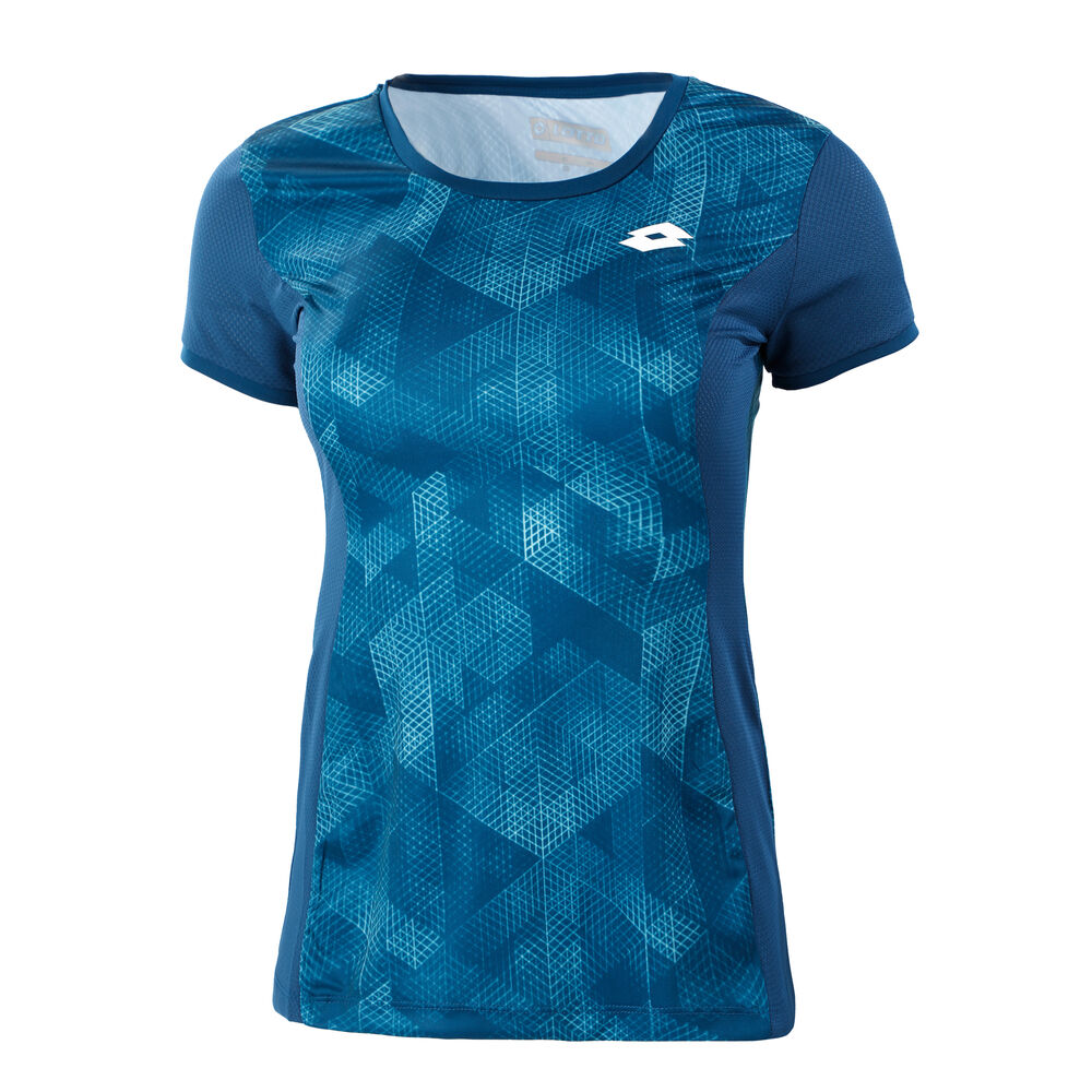 Lotto Superrapida T-shirt Femmes - Bleu , Blanc