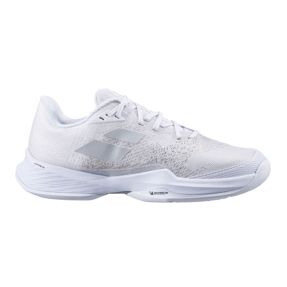 Babolat Jet Mh 3 Chaussures Toutes Surfaces Femmes - Blanc , Argent