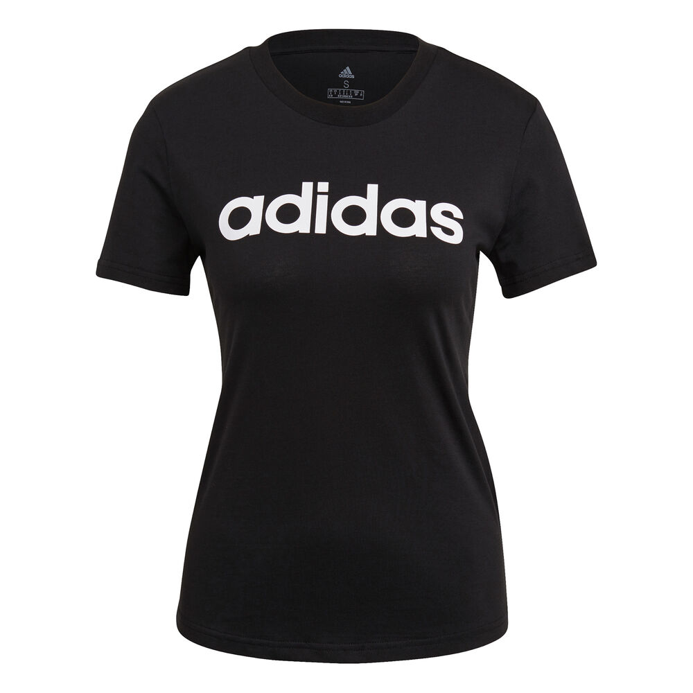 adidas Linear T-shirt Femmes - Noir