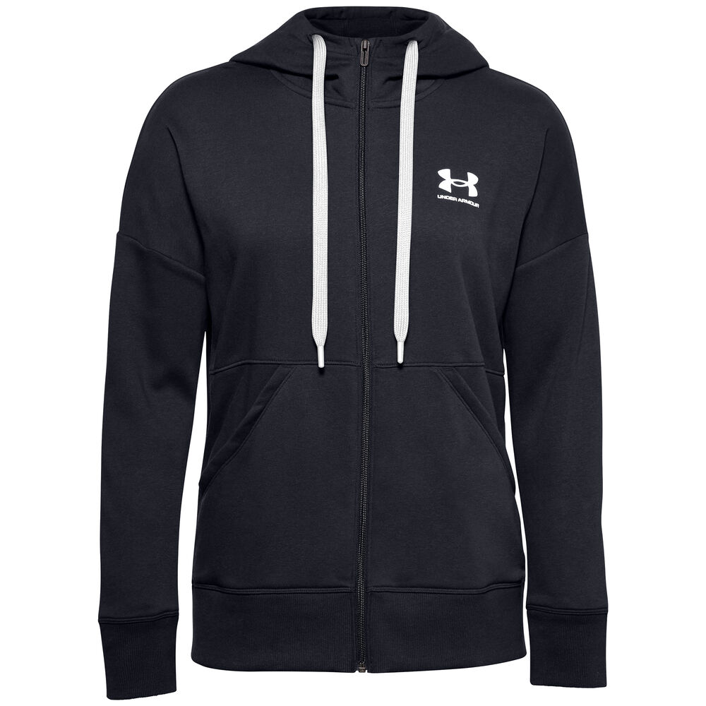 Under Armour Rival Gilet En Coton Femmes - Noir , Blanc