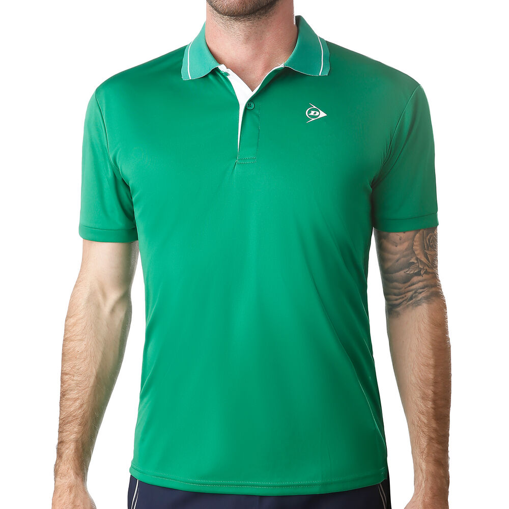 Dunlop Polo Hommes - Vert , Blanc