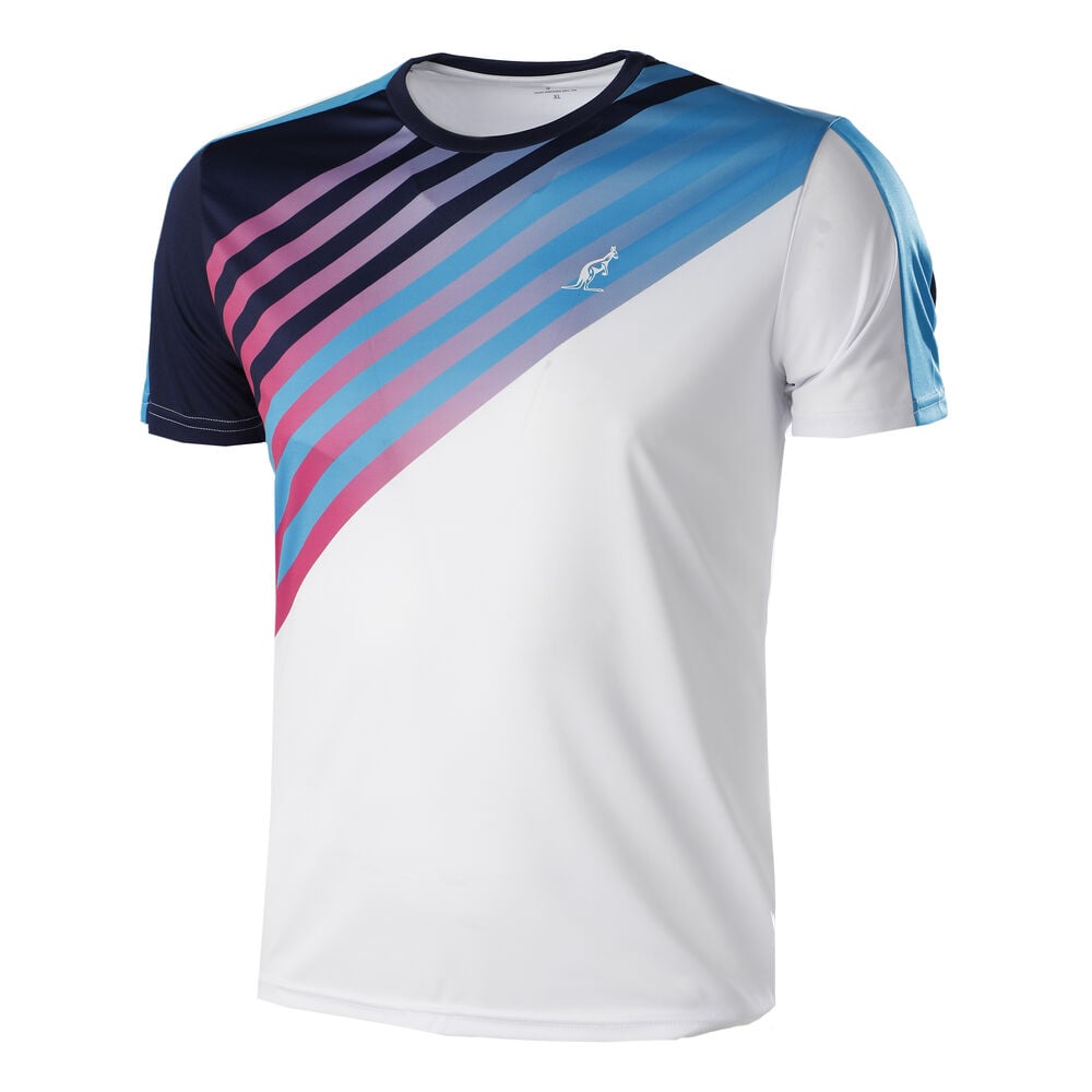 Australian Ace Stampato T-shirt Hommes - Blanc , Multicouleur