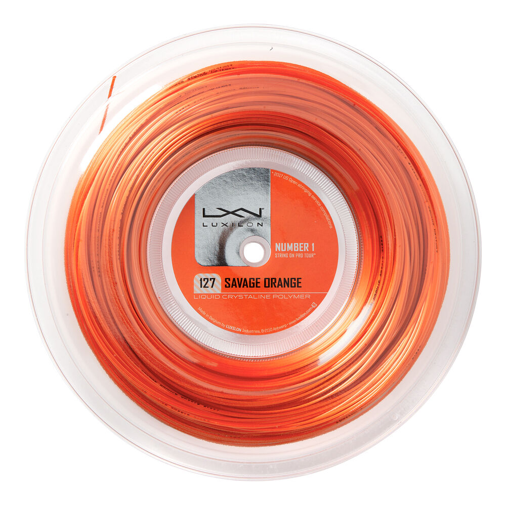 Luxilon Savage Bobine Cordage 200m - Orange