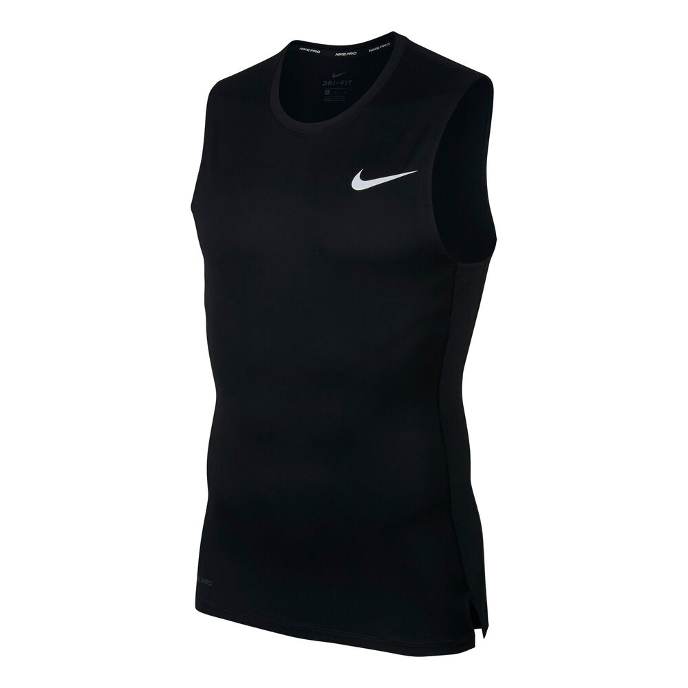 Nike Pro Débardeur Tank Top Hommes - Noir , Blanc