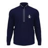 1/4 Zip Technical Veste De Surv&ecirc;tement Hommes-Bleu Fonc&eacute;