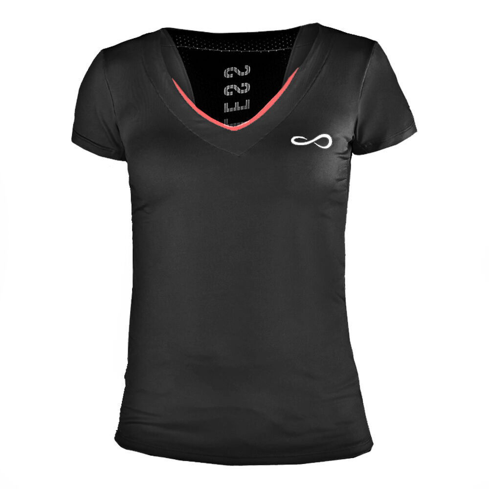Endless Victory T-shirt Femmes - Noir , Corail